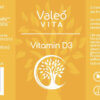 Valeo Vita Vitamin D3 Etikett