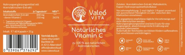 Valeo Vita Vitamin_C Etikett