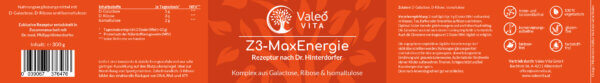 Valeo Vita Z3-MaxEnergie Etikett