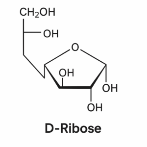 D-Ribose Strukturformel