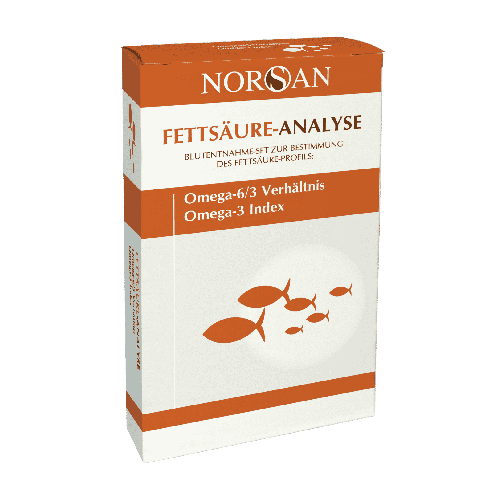 NORSAN Fettsäureanalyse – Heimtest zur Bestimmung des Omega-3-Index und Omega-6/3-Verhältnisses