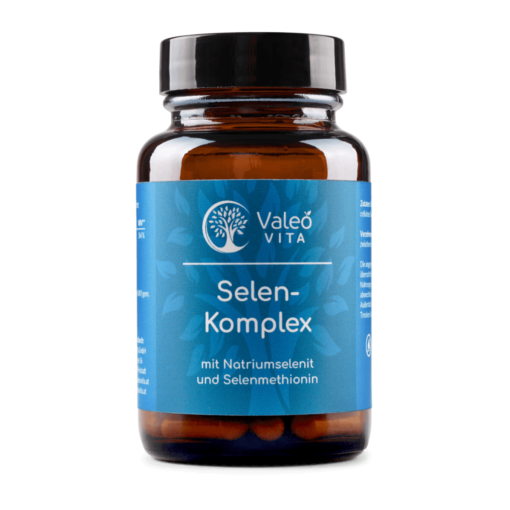 Selen-Komplex Kapseln von Valeo Vita – 200 µg Selen aus Selenmethionin und Natriumselenit