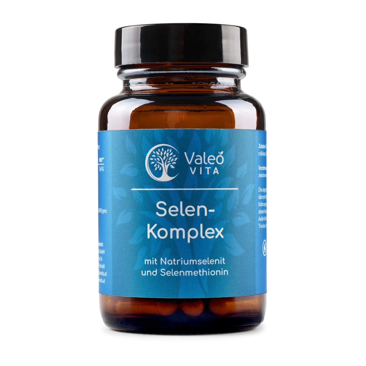 Selen-Komplex Kapseln von Valeo Vita – 200 µg Selen aus Selenmethionin und Natriumselenit