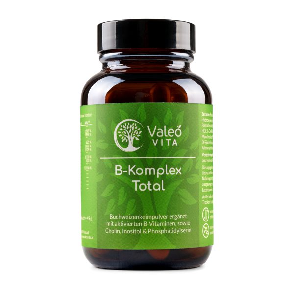 Vitamin-B-Komplex – Alle 8 B-Vitamine zur Unterstützung von Nerven, Energie und Psyche