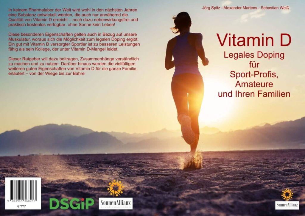 Buchcover: Vitamin D – Legales Doping von Prof. Jörg Spitz, Alexander Martens und Sebastian Weiß