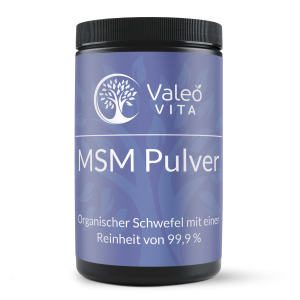 MSM Pulver – 99,9 % reines Methylsulfonylmethan zur Unterstützung von Gelenken, Haut und Bindegewebe.