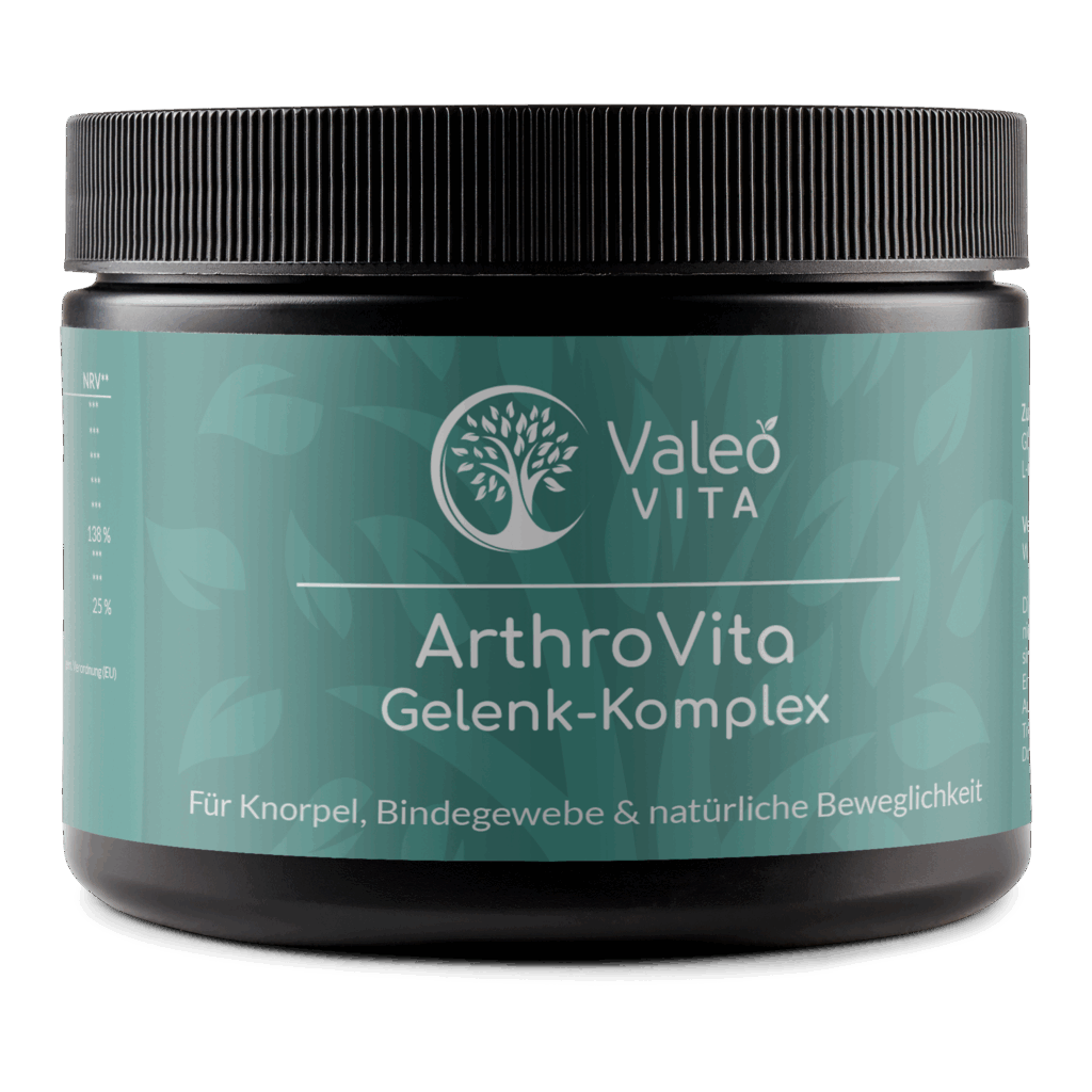 ArthroVita Gelenk-Komplex Kapseln von Valeo Vita – 9 Komponenten, u. a. MSM, Glucosamin und Chondroitin