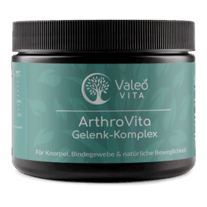 ArthroVita – Gelenkkomplex mit Glucosamin, Chondroitin, MSM, Kurkuma-Extrakt, Boswellia und Vitamin C zur Unterstützung von Knorpel, Beweglichkeit und Gelenken.