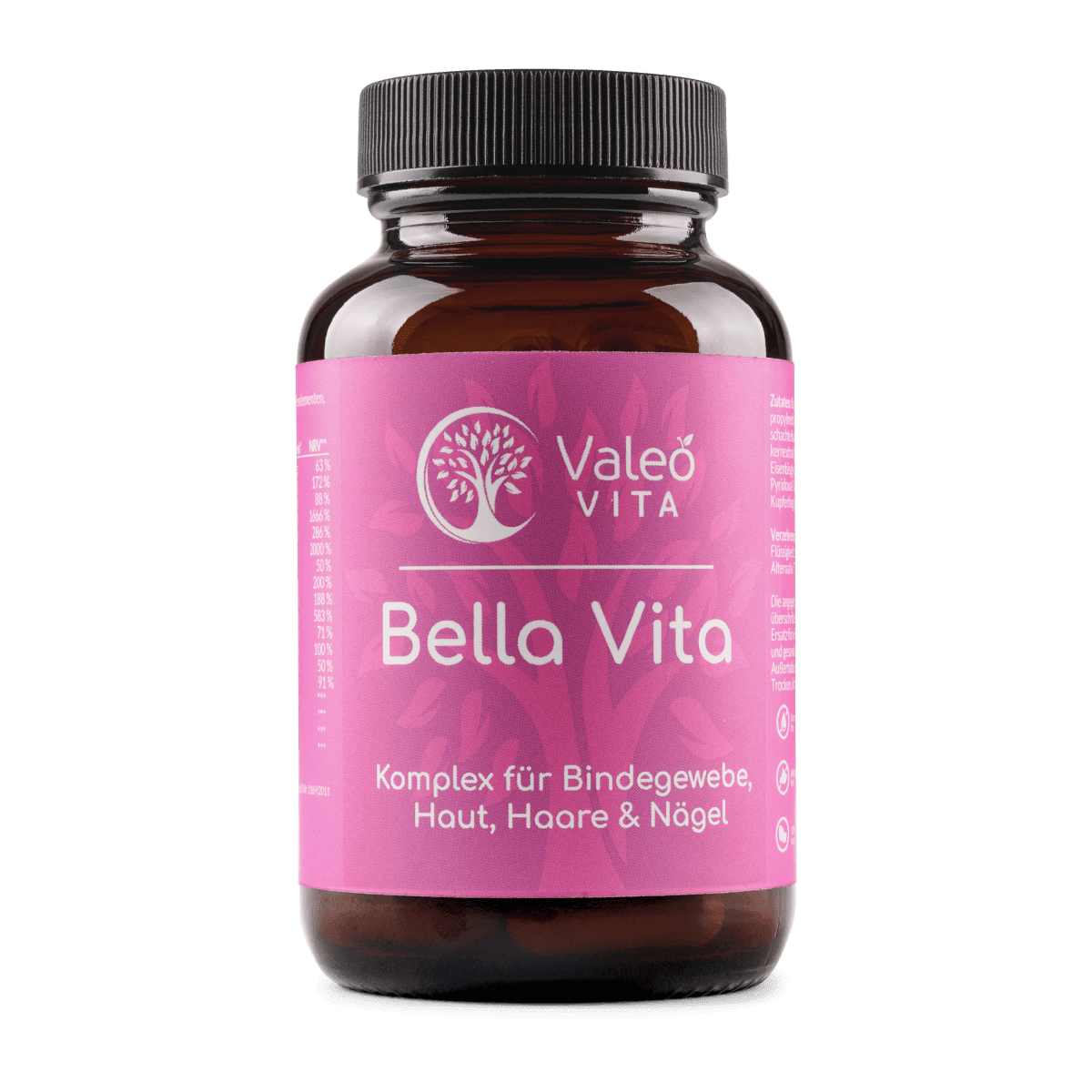 Bella Vita Schönheits-Komplex: Starkes Haar, gesunde Nägel, strahlende Haut und festes Bindegewebe.